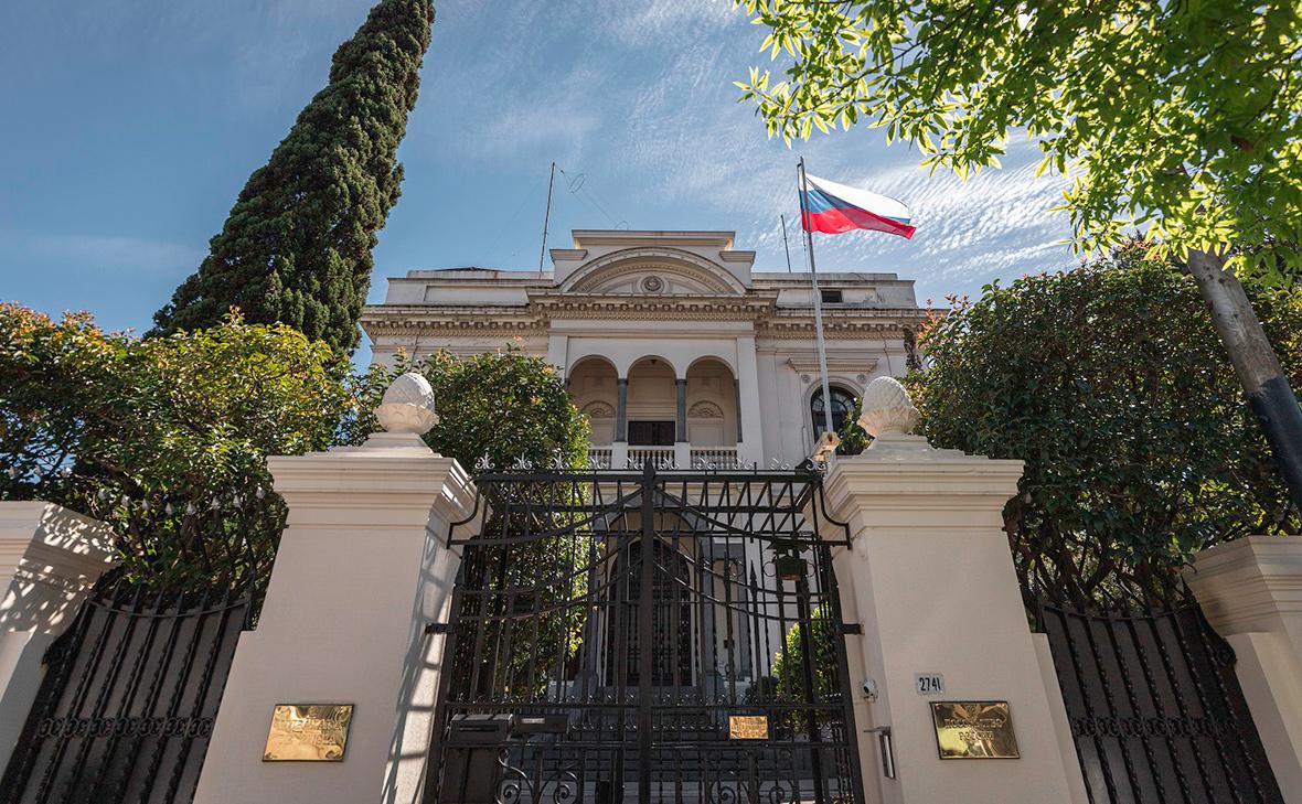Здание посольства России в Уругвае