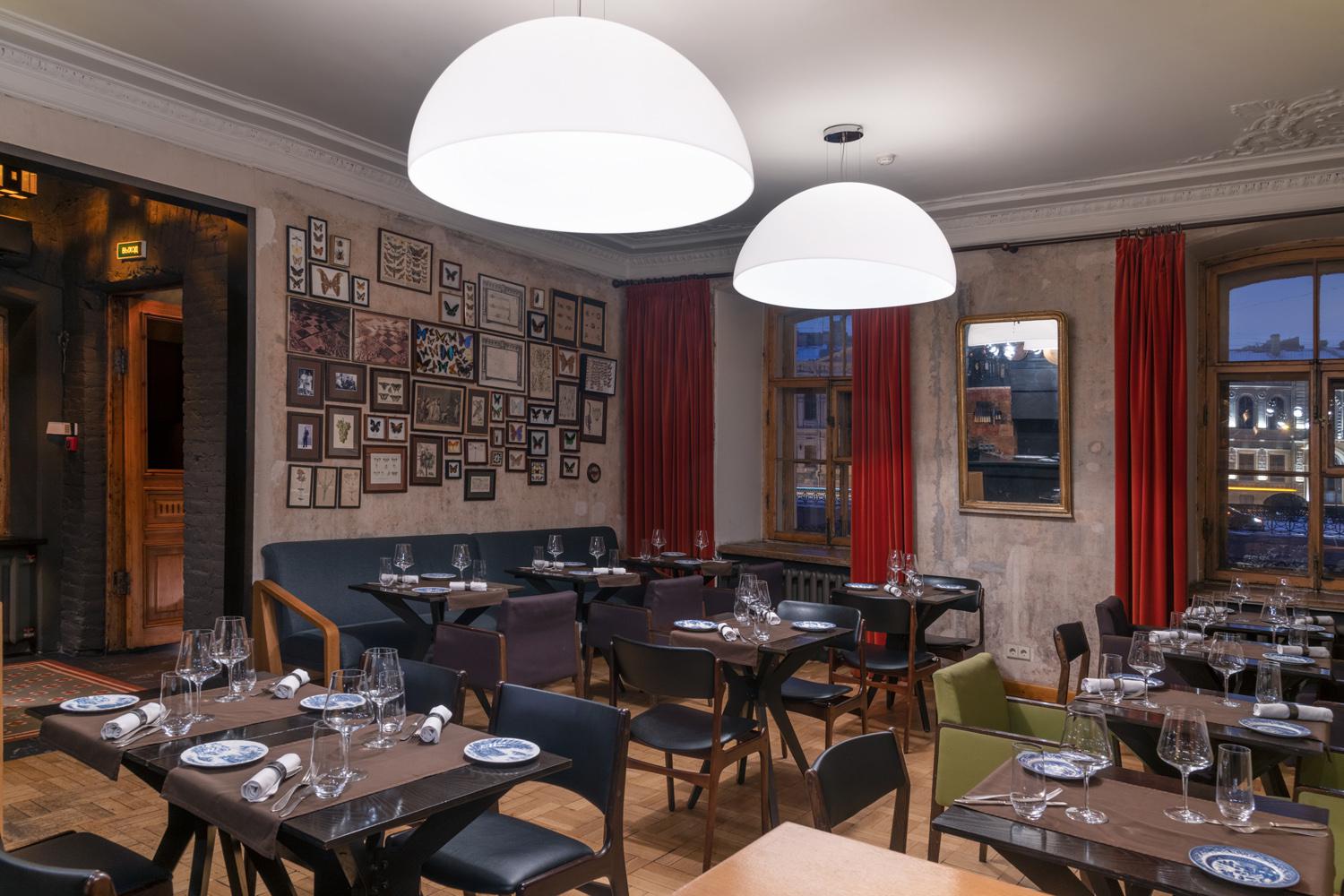 Интерьер ресторана «Ем»