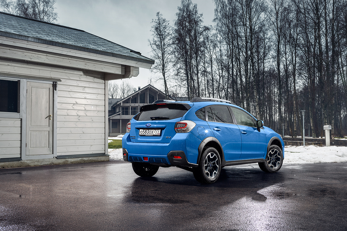 Там, где танки. Тест-драйв Subaru XV :: Autonews