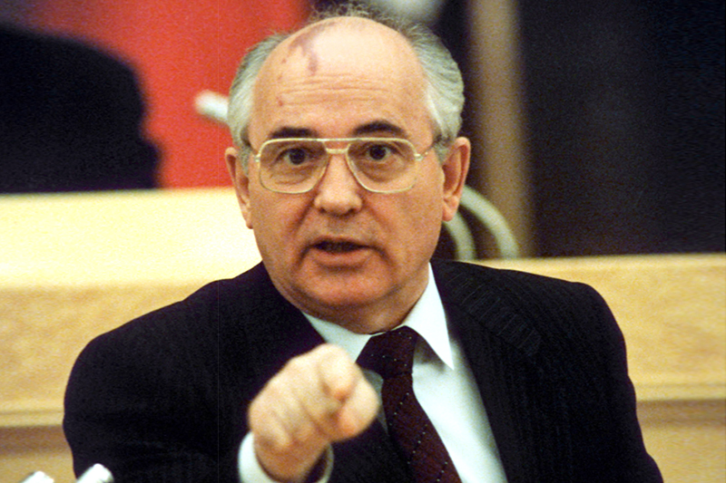 Президент СССР Михаил Горбачев. 1991 год



