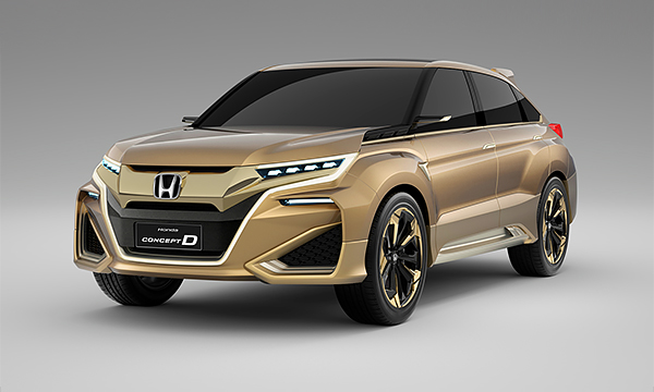 Honda представила предвестника нового кроссовера 