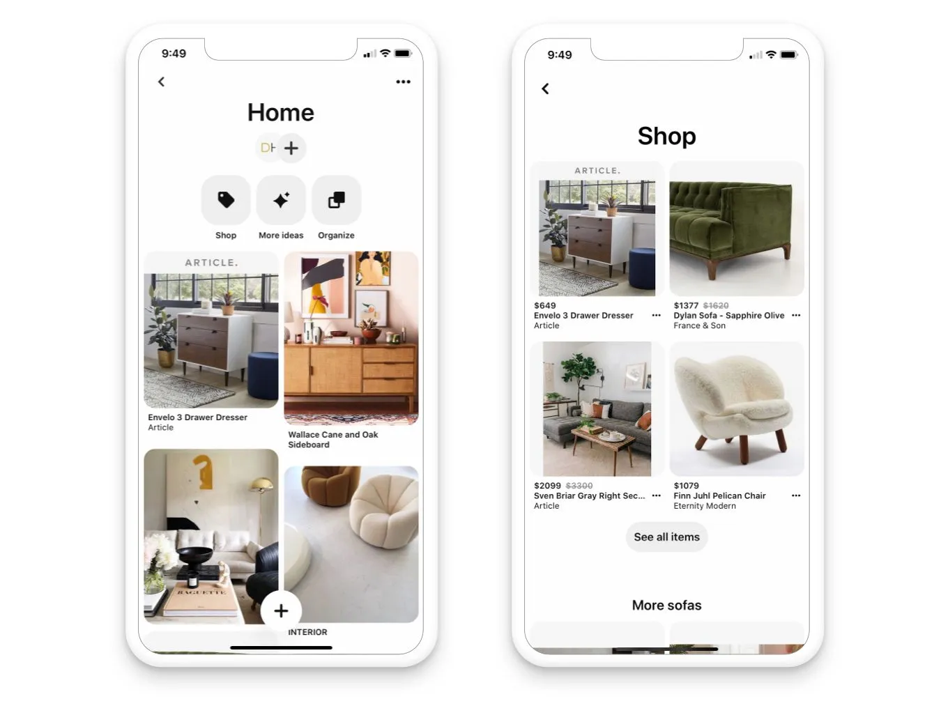 Pinterest добавил специальную функцию электронной коммерции