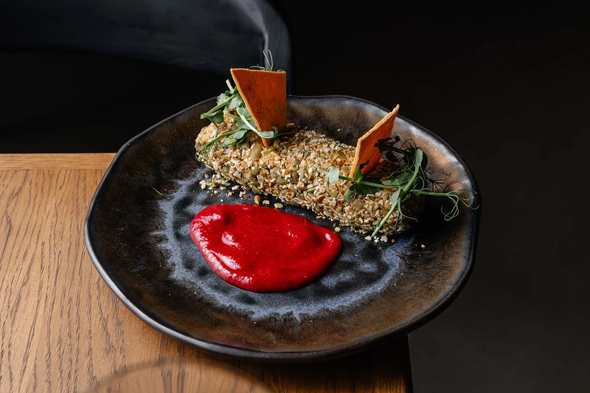 Пхали из тыквы с кизиловым кули