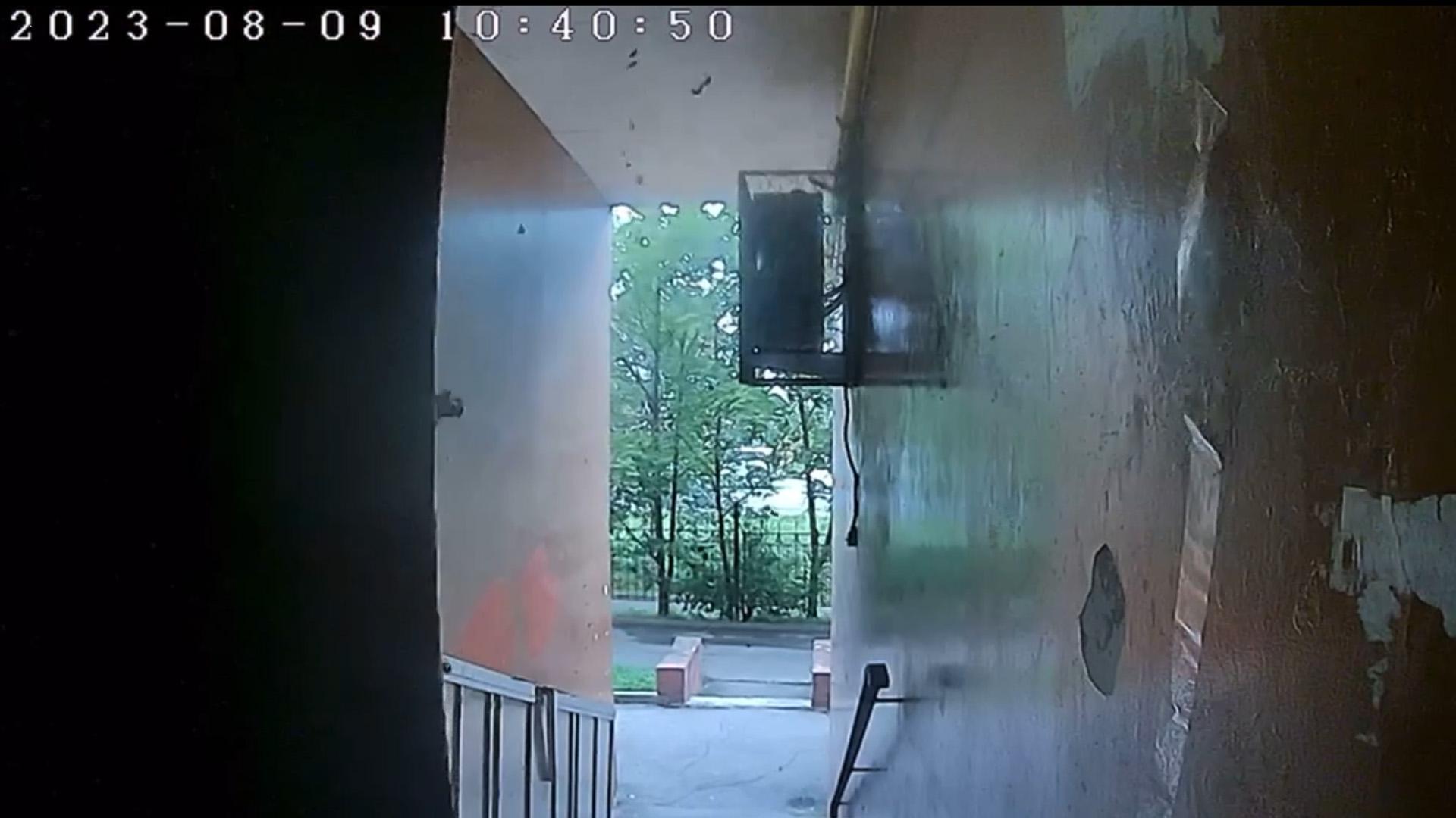 Сергиев Посад в момент взрыва на заводе. Видео