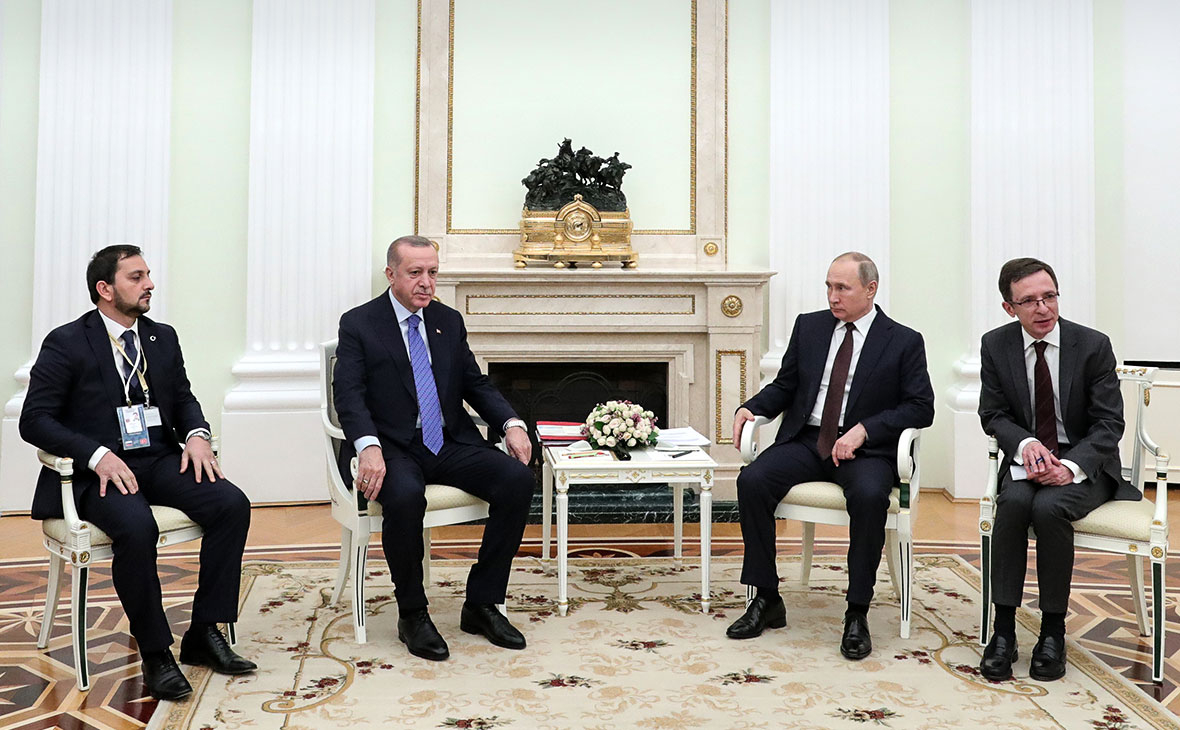 Переговоры&nbsp;Владимира Путина и Реджепа Тайипа Эрдогана