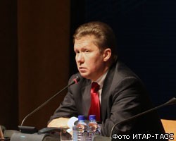 А.Миллер: Белоруссия отобрала 20% транзитного газа