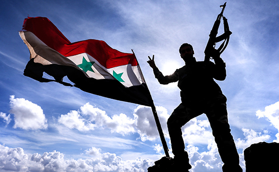 Военнослужащий сирийской армии, 2015 год



