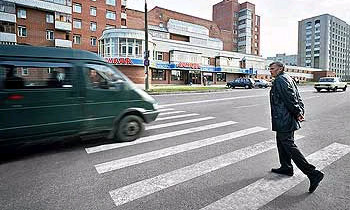 Российские пешеходы стали более дисциплинированными