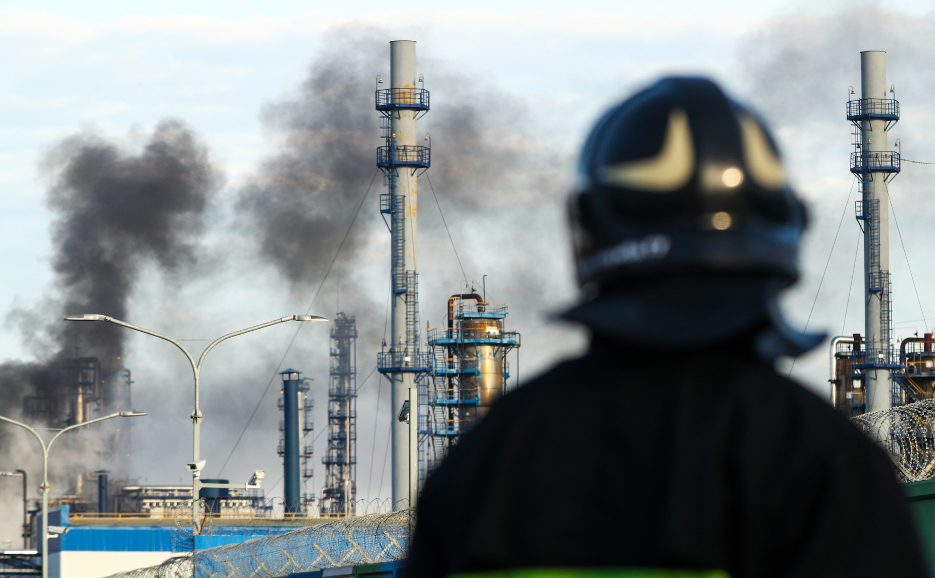 Пожар на Московском нефтеперерабатывающем заводе 17 ноября 2018 года
