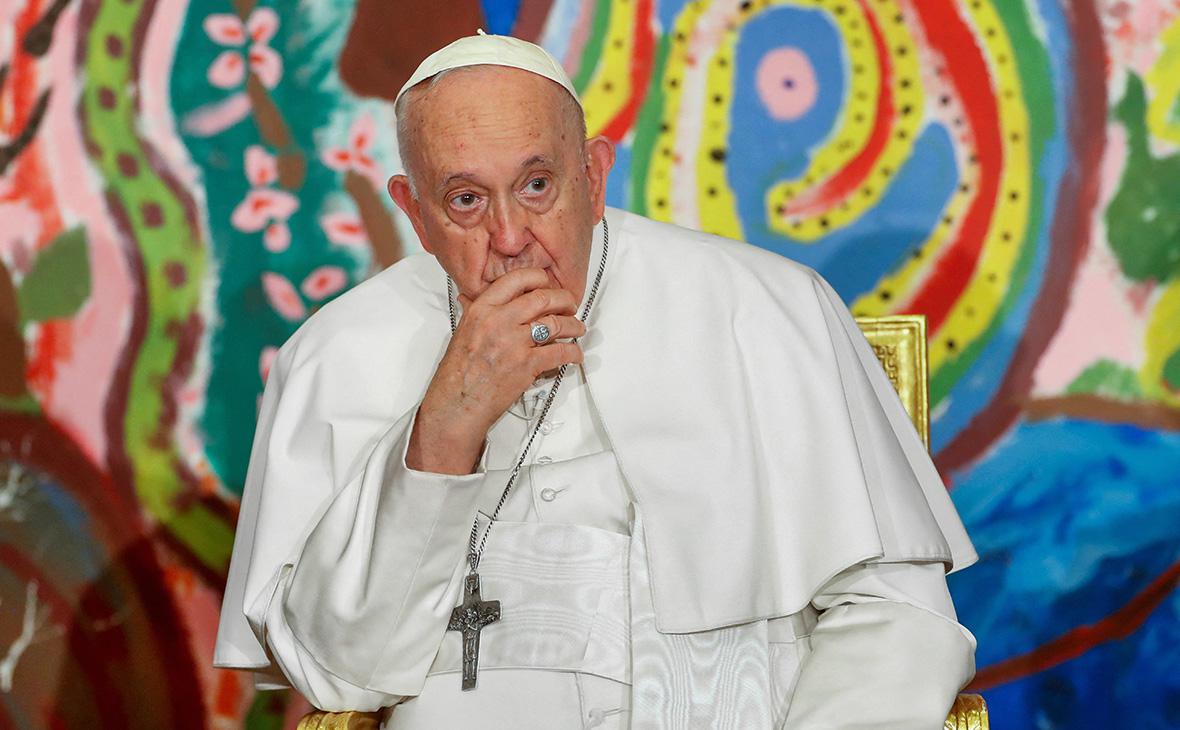 Папа римский назвал условие окончания конфликта на Украине