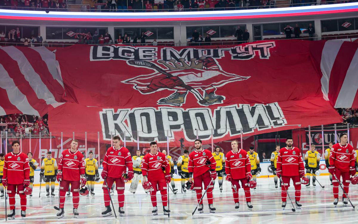 «Спартак» победил «Северсталь» в первом матче плей-офф КХЛ