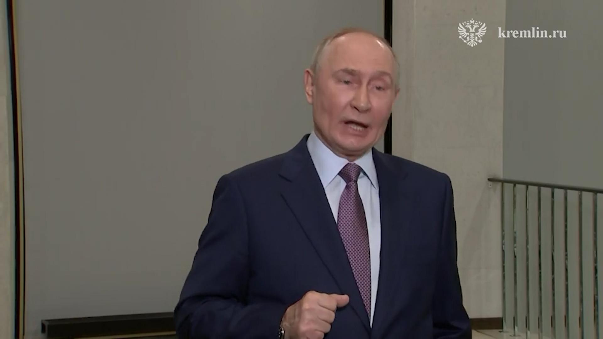 Санкции, встреча с Трампом и ответ на Tomahawk. Полное заявление Путина