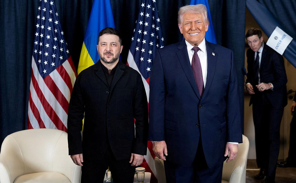 Владимир Зеленский и Дональд Трамп