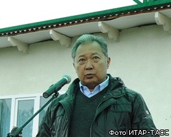 Президент Киргизии К.Бакиев: Демонстранты первыми открыли огонь