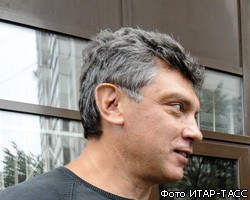 Бориса Немцова оштрафовали за участие в акции оппозиции