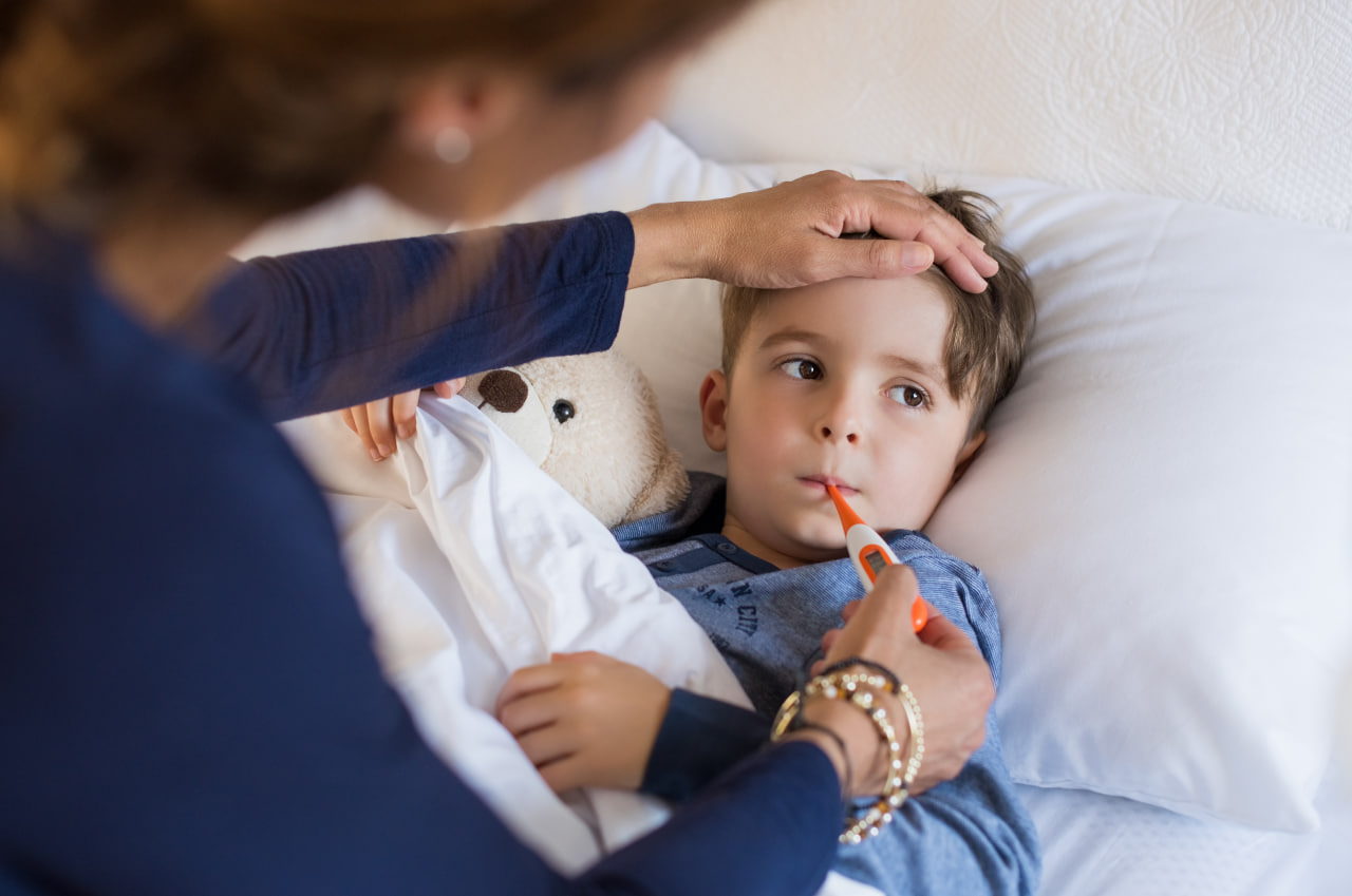 Что делать, если у ребенка высокая температура — блог медицинского центра ОН Клиник