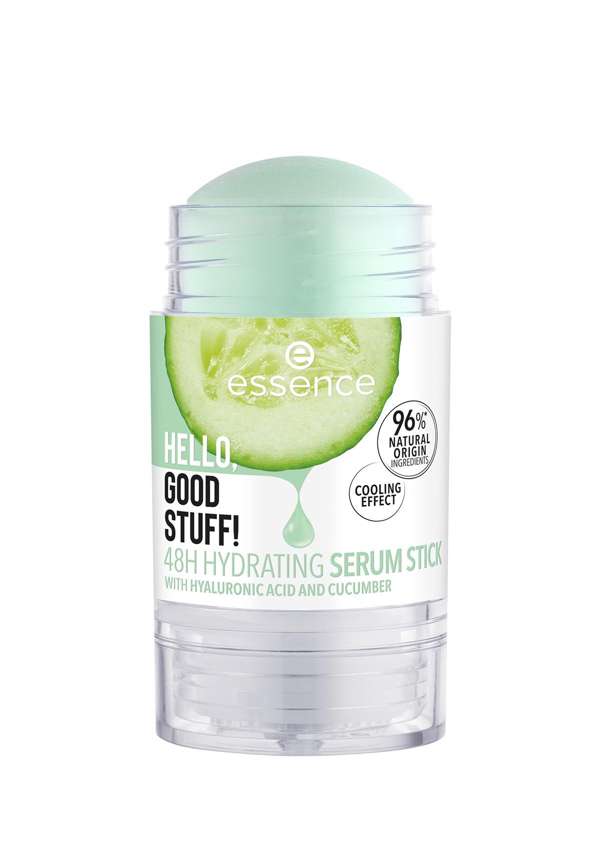 Сыворотка для лица в стике Hello, good stuff! 48h hydrating serum, Essence, 537 руб. («Золотое яблоко»)