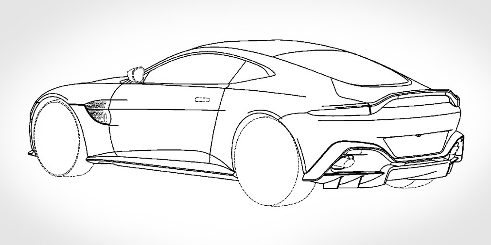 Aston Martin запатентовал дизайн нового Vantage