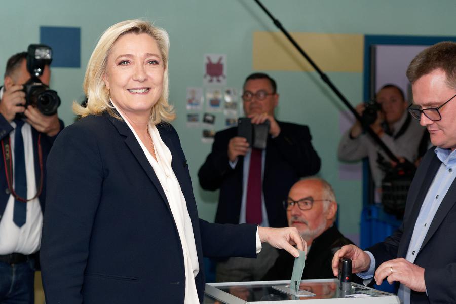 Марин Ле Пен, 2022 год