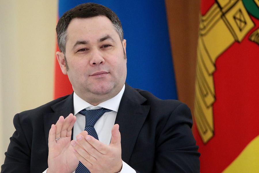 Игорь Руденя на церемонии представления представителям законодательной и исполнительной власти региона, 2016 год