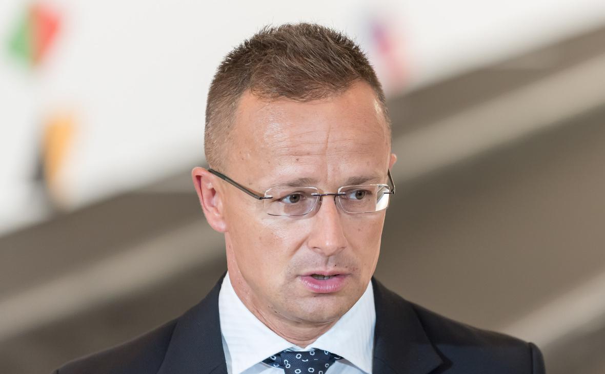 Министр иностранных дел Венгрии Петер Сийярто