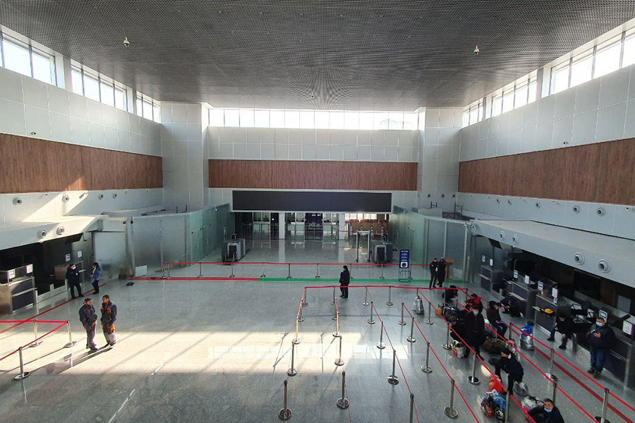 Из-за масштабных отключений электричества аэропорты Узбекистана прекратили работу, пассажиры не могли пройти досмотр (на фото&nbsp;&mdash; аэропорт Ташкента)