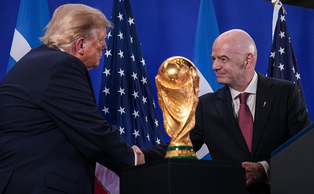 Дональд Трамп и Джанни Инфантино