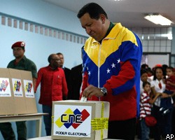 Партия Уго Чавеса выиграла парламентские выборы в Венесуэле