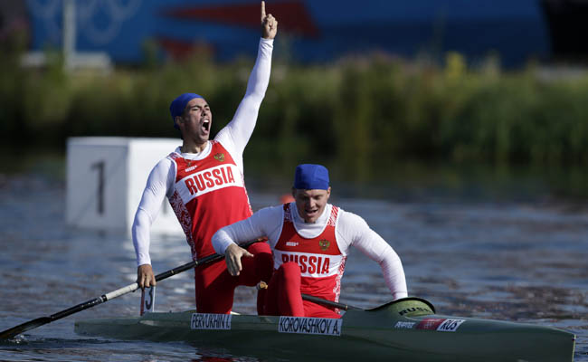 Алексей Коровашков и Илья Первухин на Олимпиаде в Лондоне