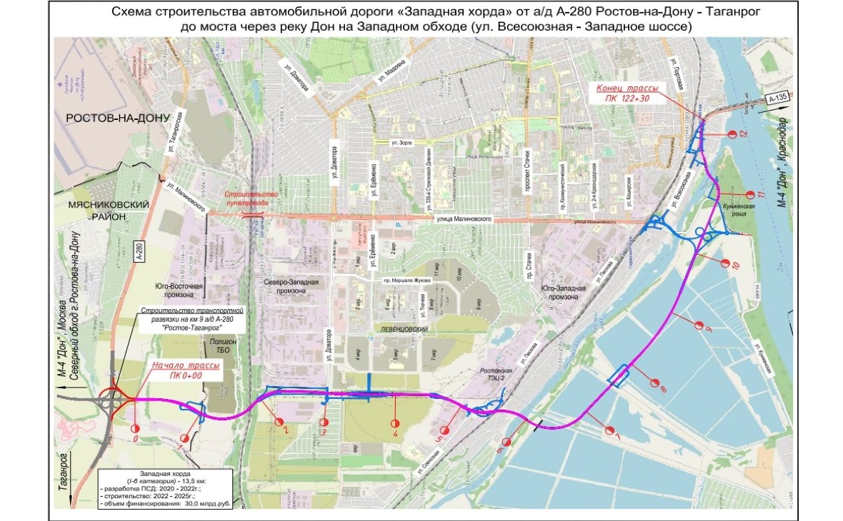 В Ростове опредилили подрядчика строительства Западной хорды — РБК