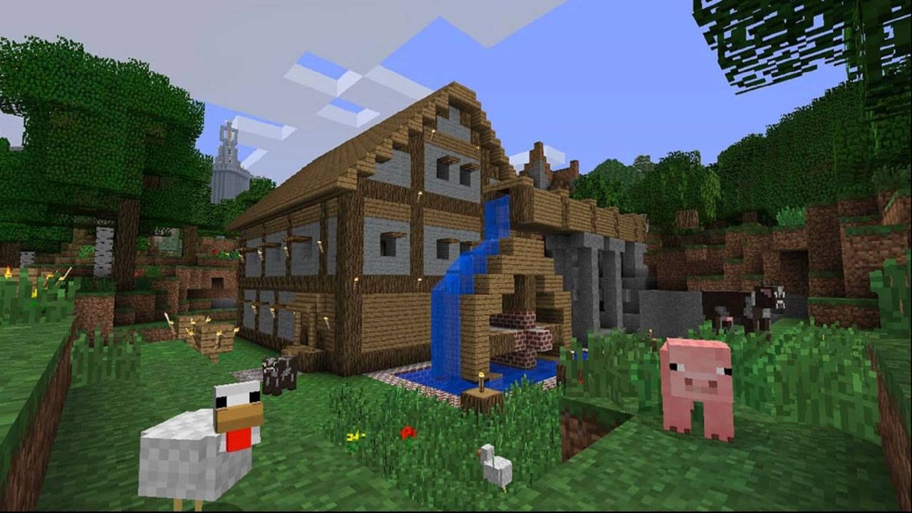 В Minecraft все сделано из трехмерных кубов &mdash; здания, растения, животные и даже люди