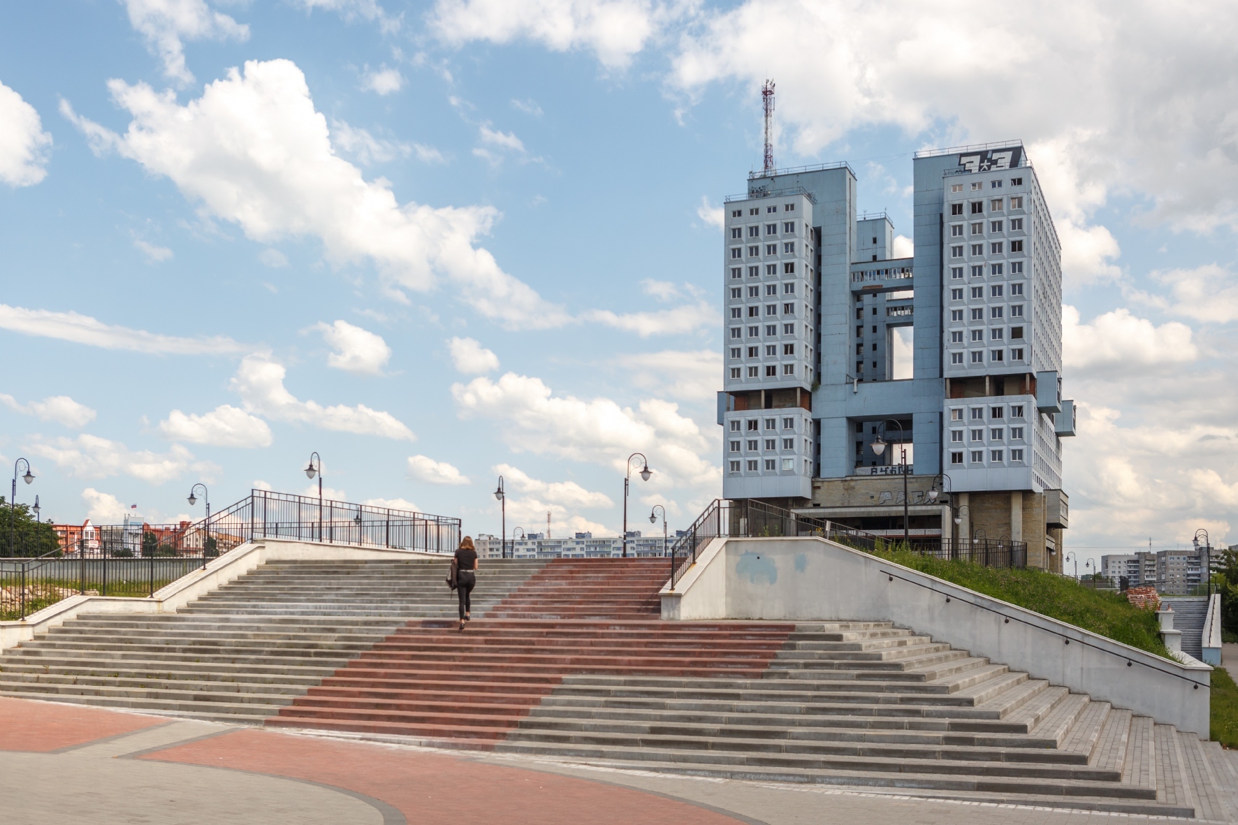 Центральная площадь дом советов Калининград