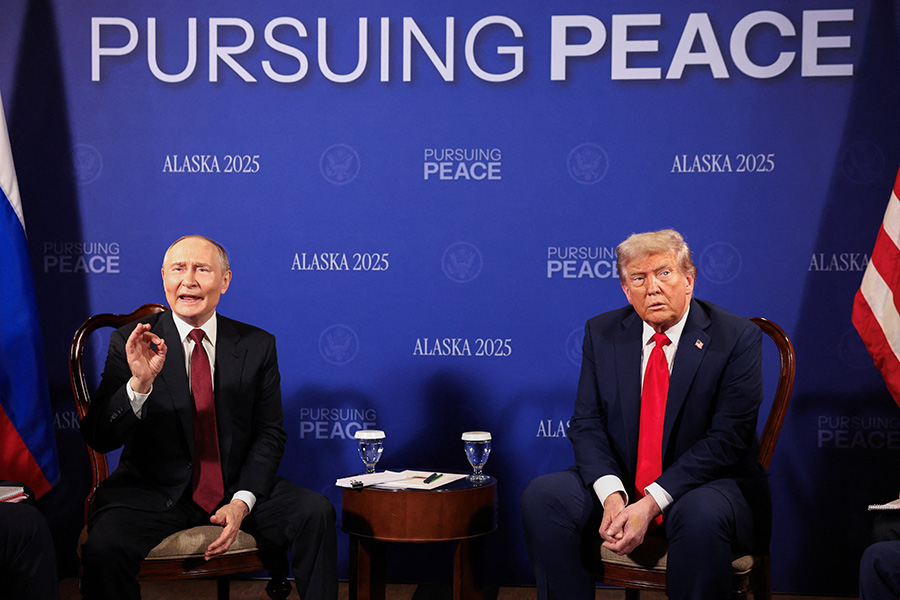 Владимир Путин и Дональд Трамп