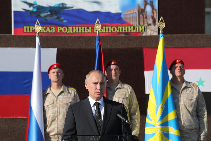 Российская военная операция в Сирии началась 30 сентября 2015 года, когда Совет Федерации дал Путину согласие на то, чтобы использовать Вооруженные силы России на территории ближневосточной страны