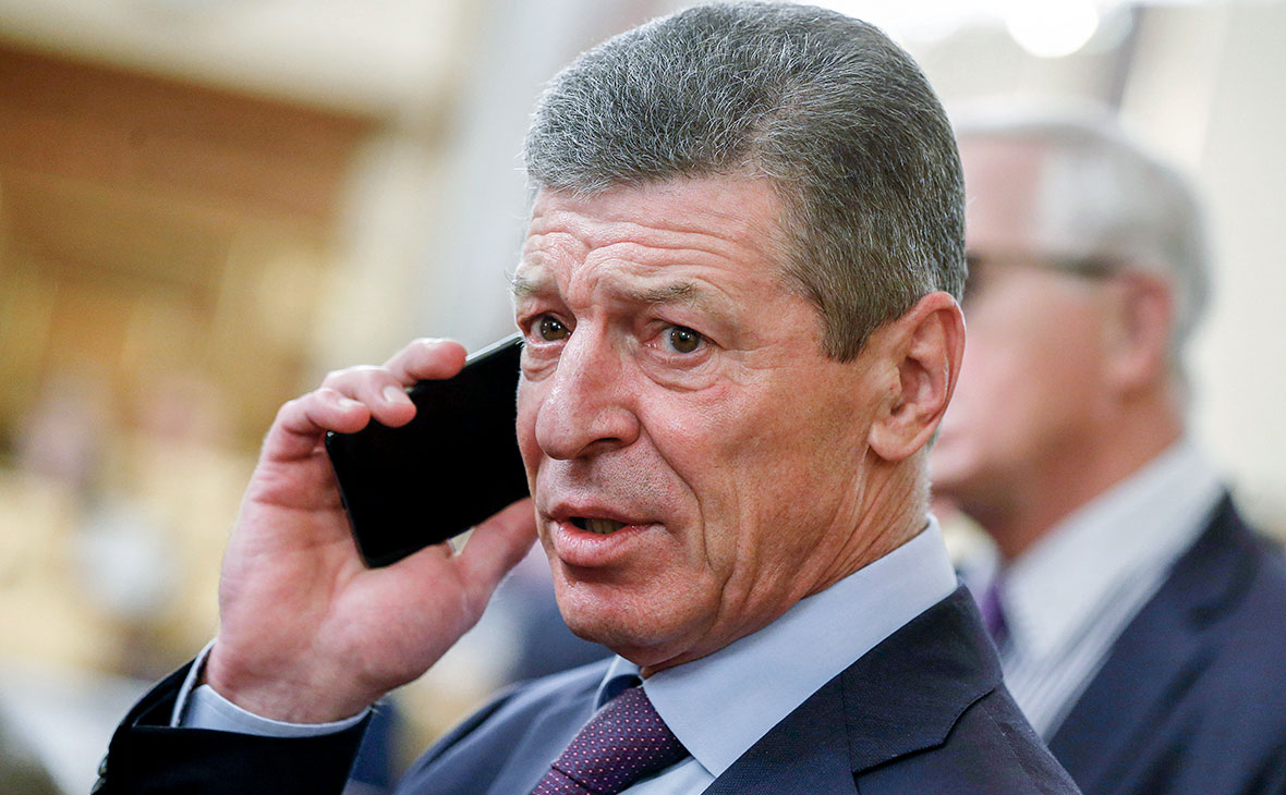 Бывший вице-премьер Козак стал замглавы администрации президента — РБК