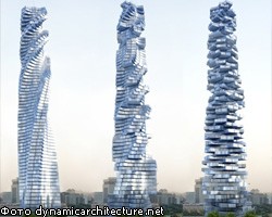 В Дубае построят первый движущийся небоскреб