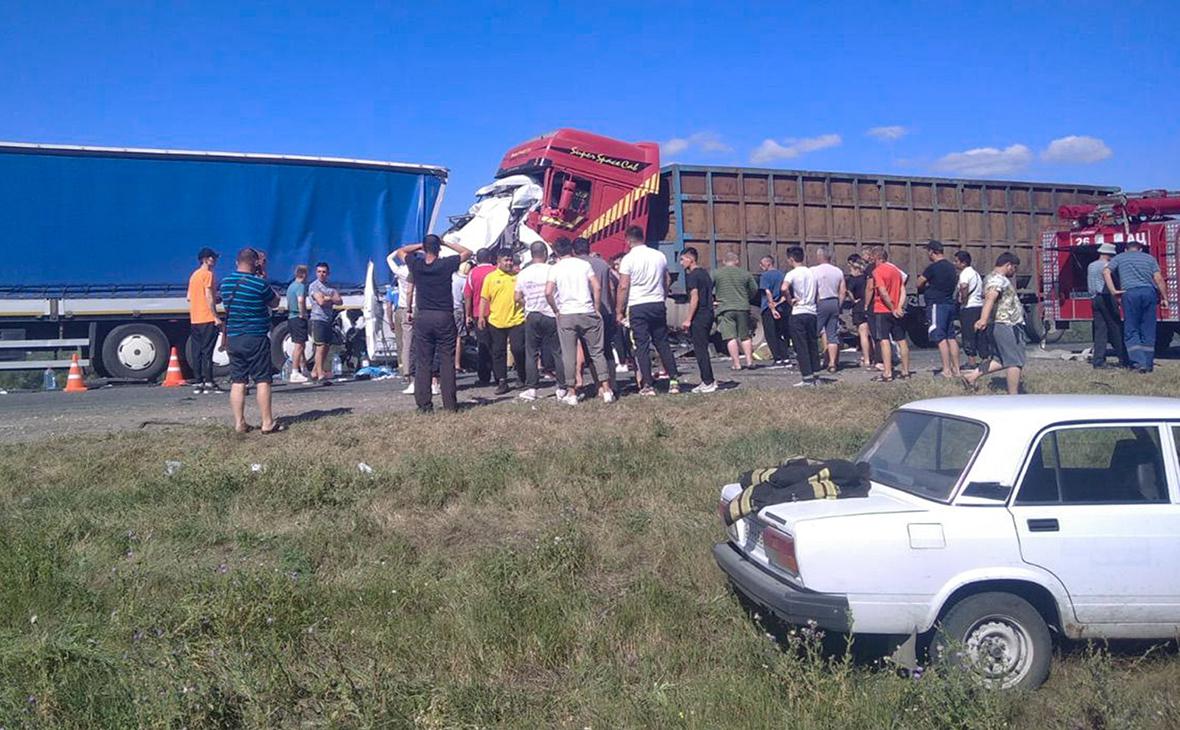 В Новоспасском районе Ульяновской области в жуткой аварии погибли два человека