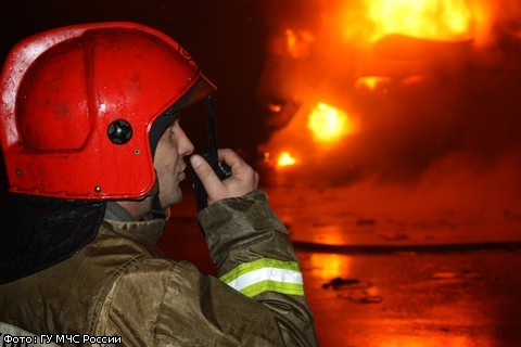 Завод специй сгорел в Новгородской области