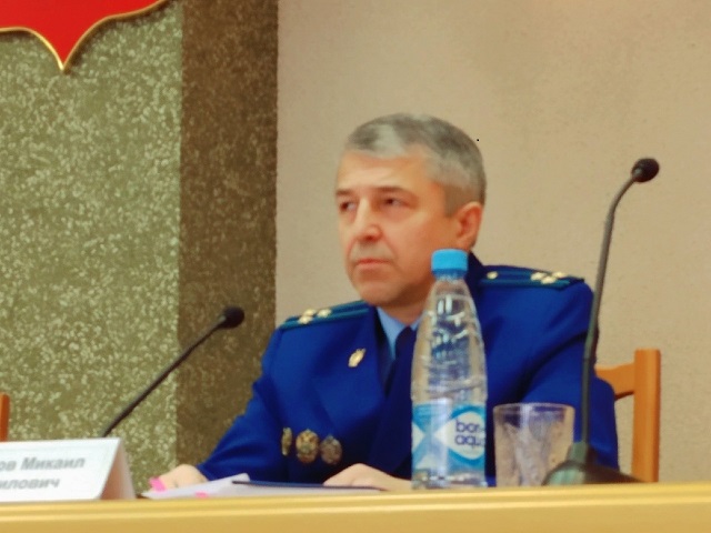 Заместитель прокурора Новосибирской области Михаил Аскеров&nbsp;