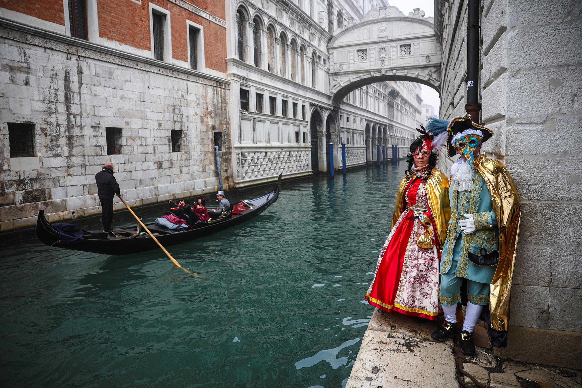 Как проходит карнавал в Венеции. Фоторепортаж