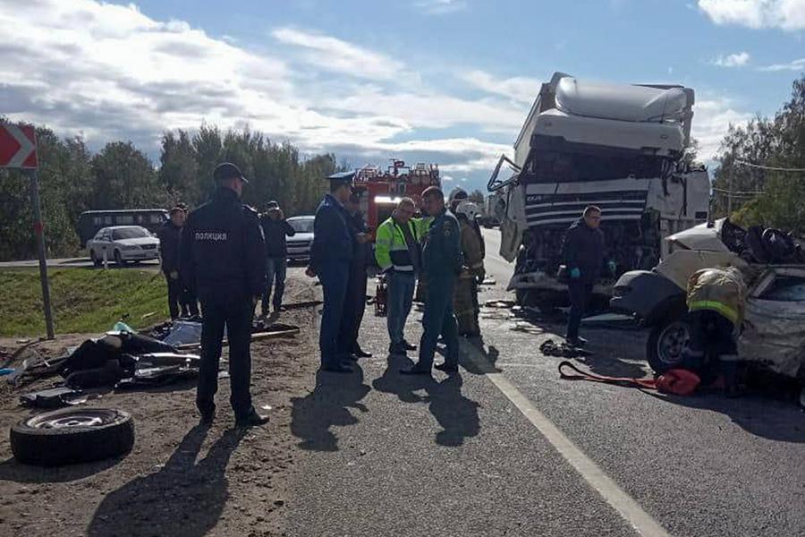 ДТП в Ярославской области, в результате которого погиб Сергей Пускепалис, 2022 год