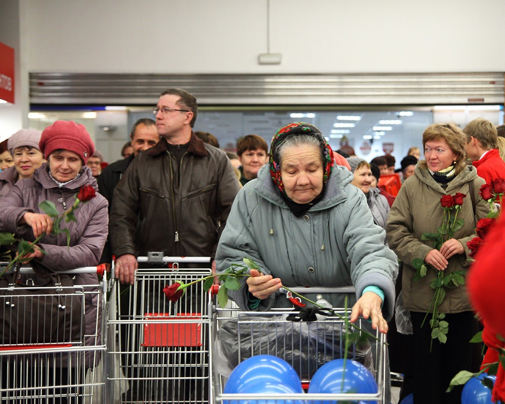 Открытие нового "Ашана" в Казани