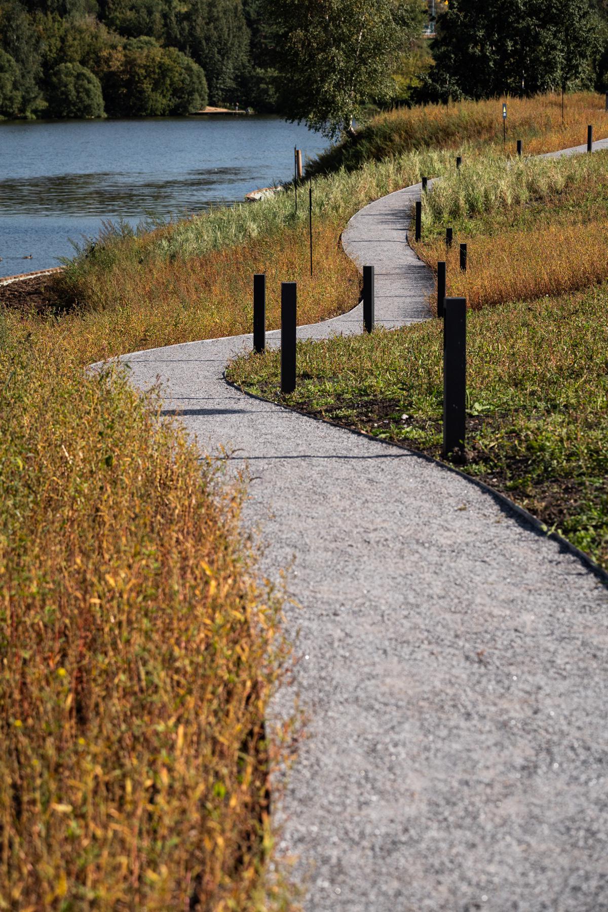 Парк на территории СберСити