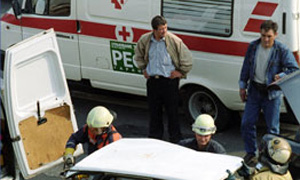 В Красноярске столкнулись автобус и троллейбус, пострадали 6 человек