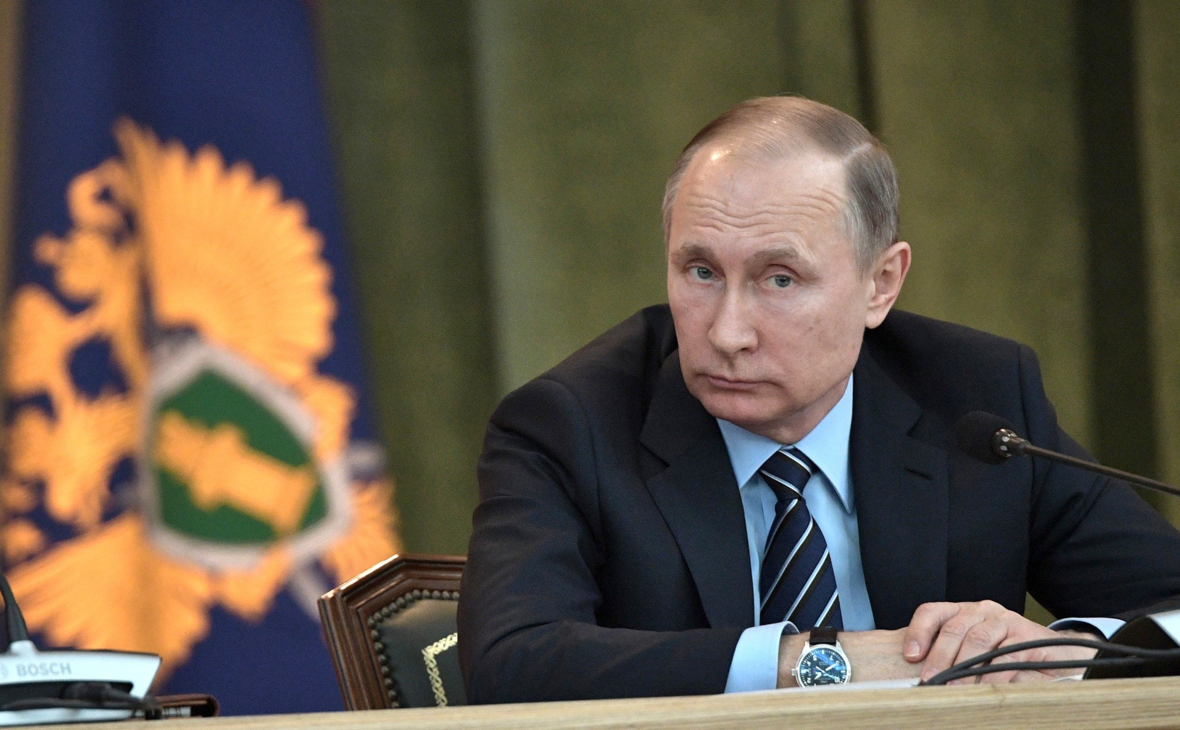 Путин поучаствует в коллегии Генпрокуратуры в очном формате