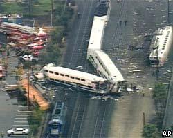 В США столкнулись 3 поезда: более 200 пострадавших