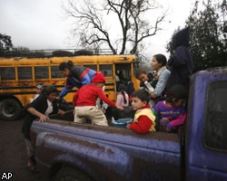 При извержении вулкана в Гватемале без вести пропали 12 детей