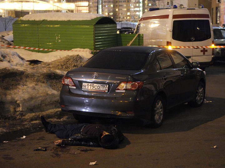 В Москве мужчину расстреляли из автомата