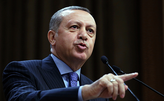 Президент Турции Реджеп Тайип Эрдоган


