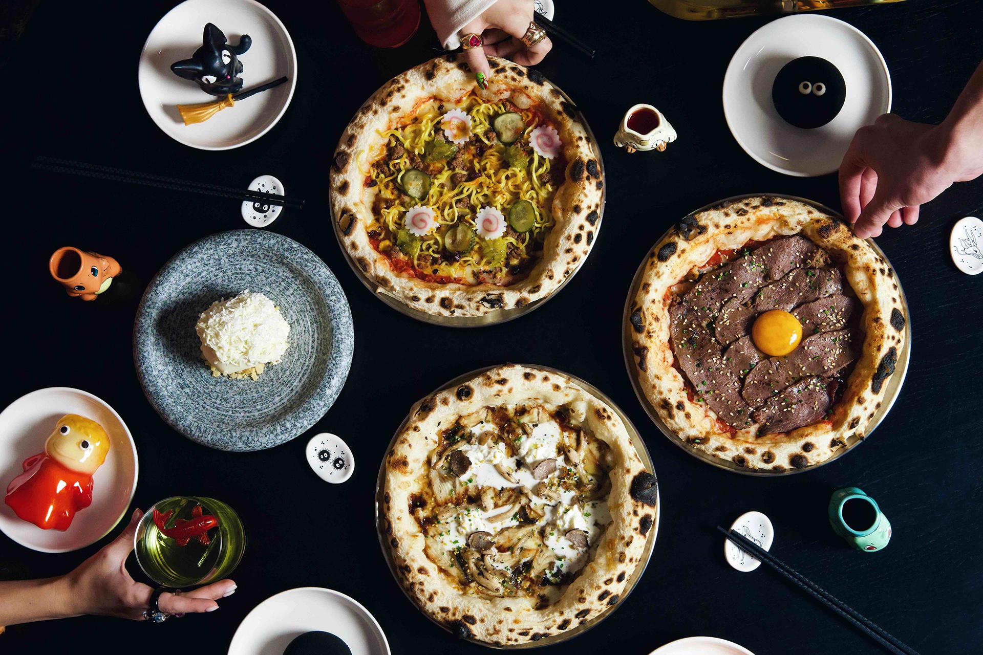 Пицца в ресторане Ra’men Land